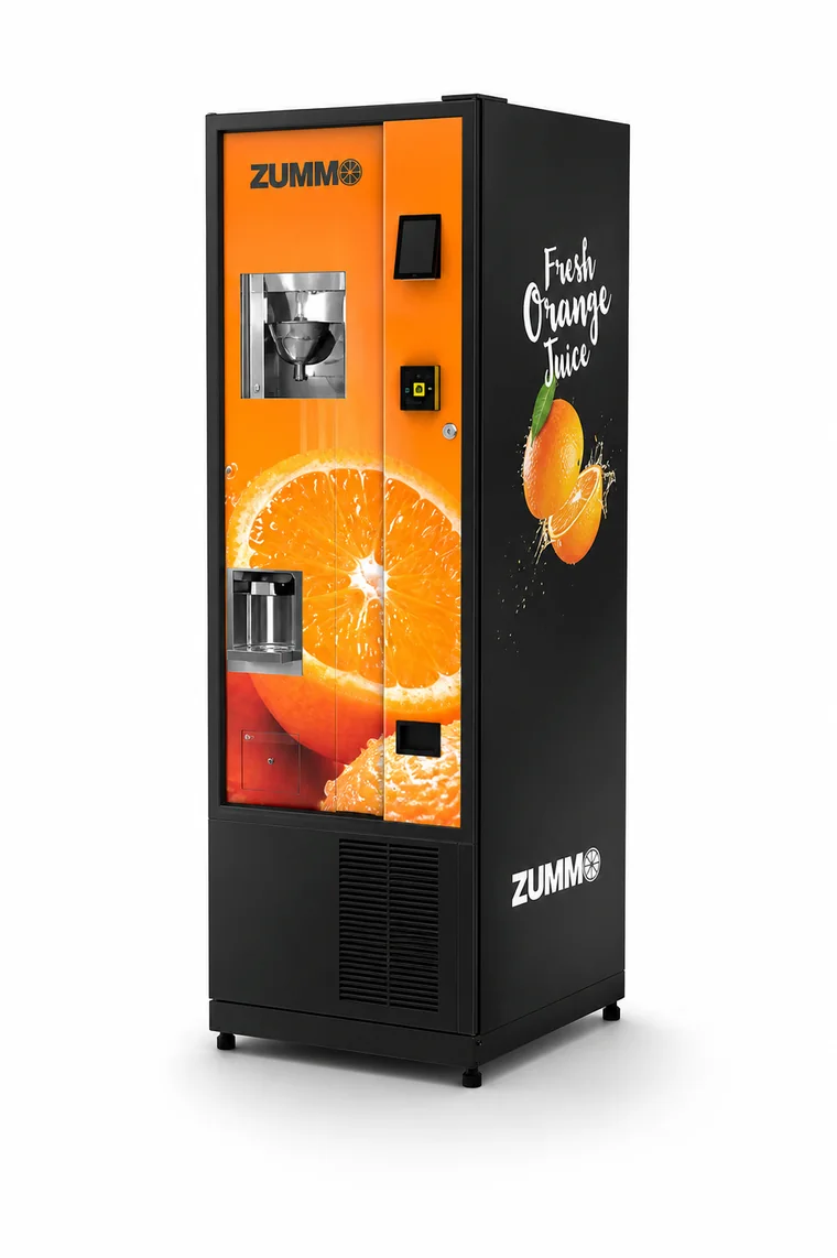 Distributeur automatique Zummo ZV25 pour jus d'orange frais